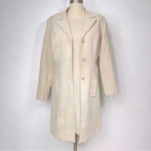 B’Yond | Dress Suit Set size 11-12 Cream sleeveless dress & jacket.